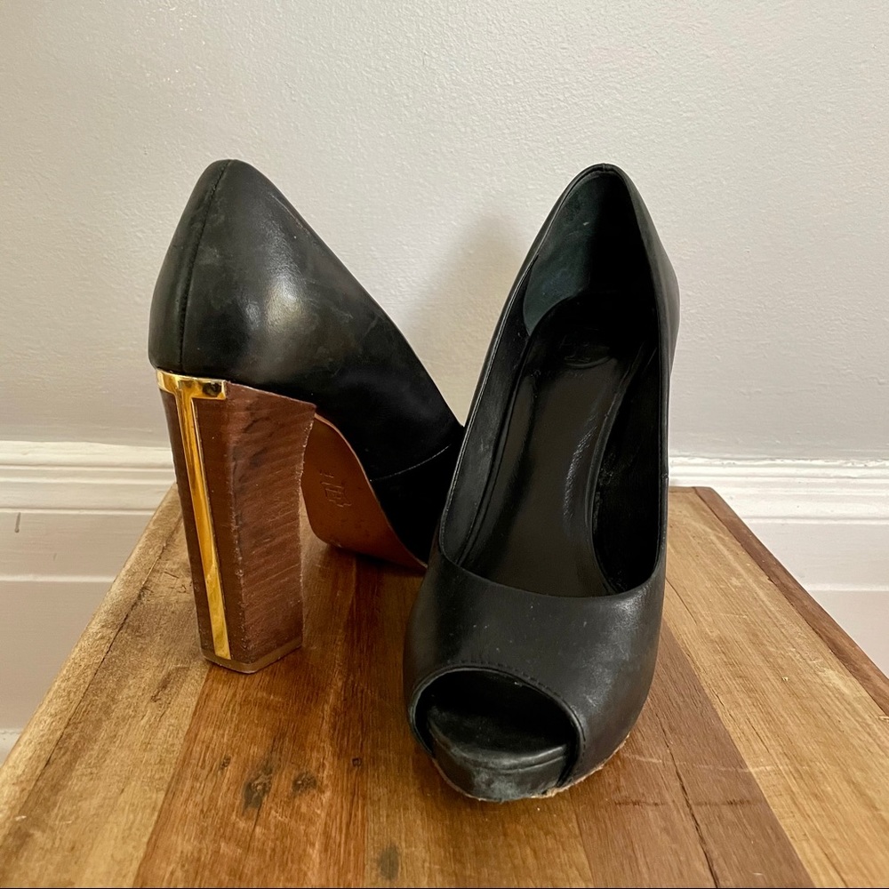 TORY BURCH Cantrelle High Heels Peep Toe